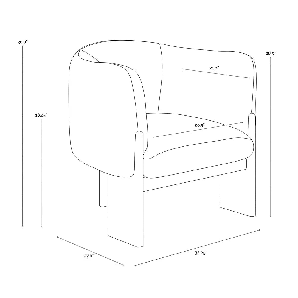 SP - TRINE LOUNGE CHAIR