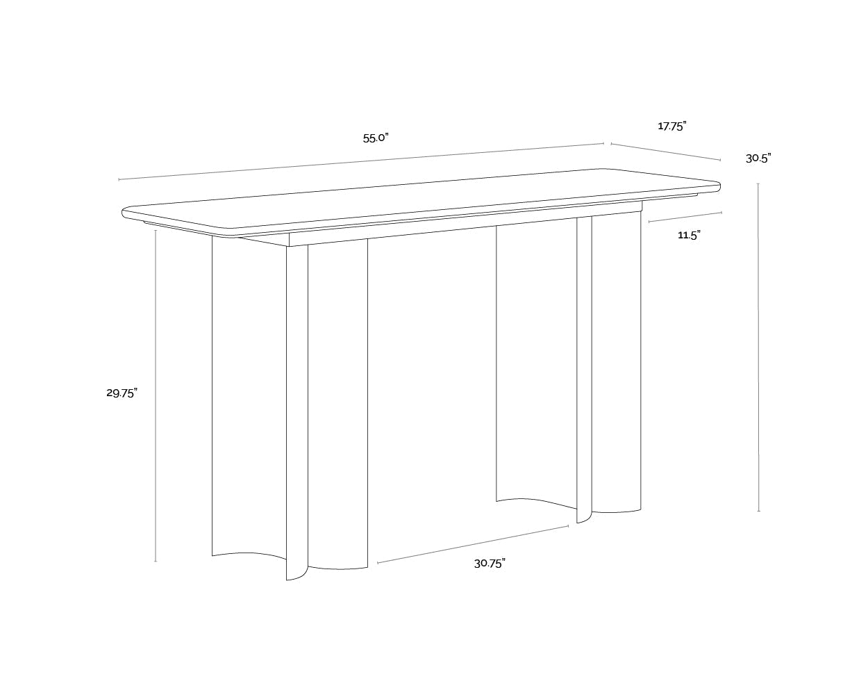 SP - ASTARA CONSOLE TABLE