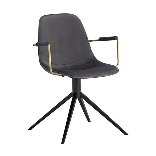 SP - CASSIUS SWIVEL DINING ARMCHAIR