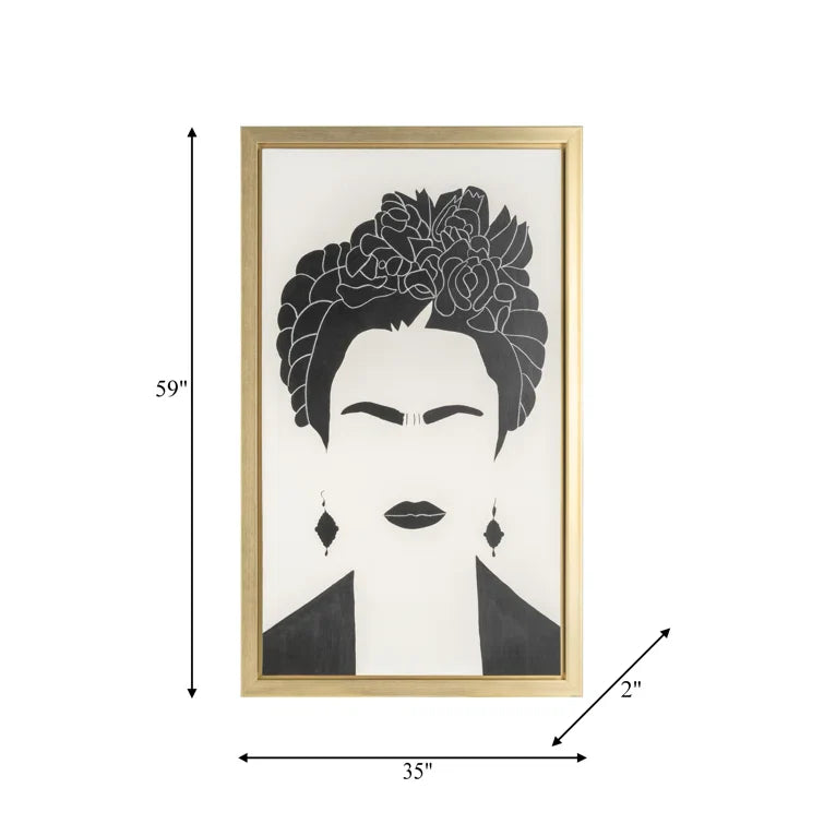 SG-HAND PAINTED PORTRAIT