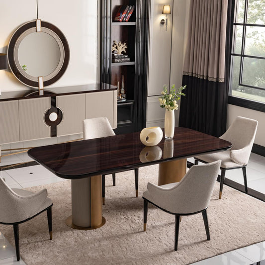 GB - ECRUE DINING TABLE