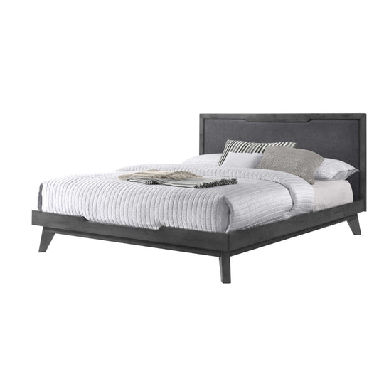 VG - NOVA DOMUS SORIA MODERN GREY WASH BED