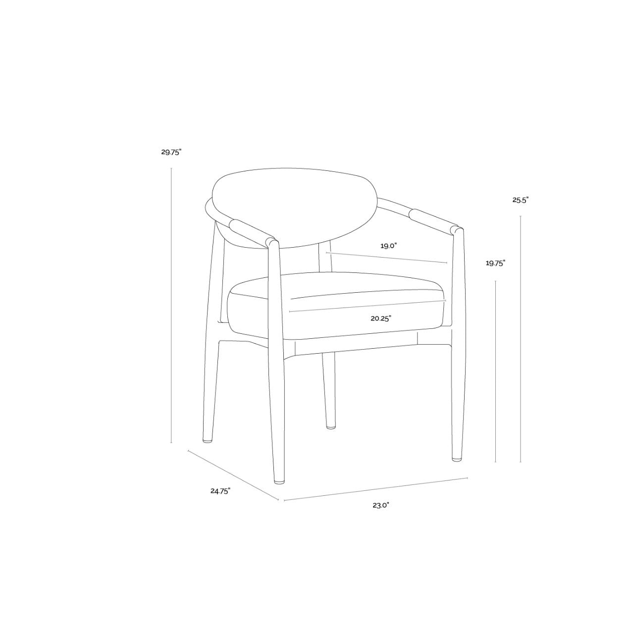 SP - MARITA DINING ARMCHAIR