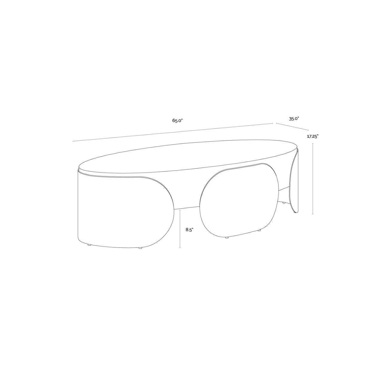 SP - AMARULA COFFEE TABLE