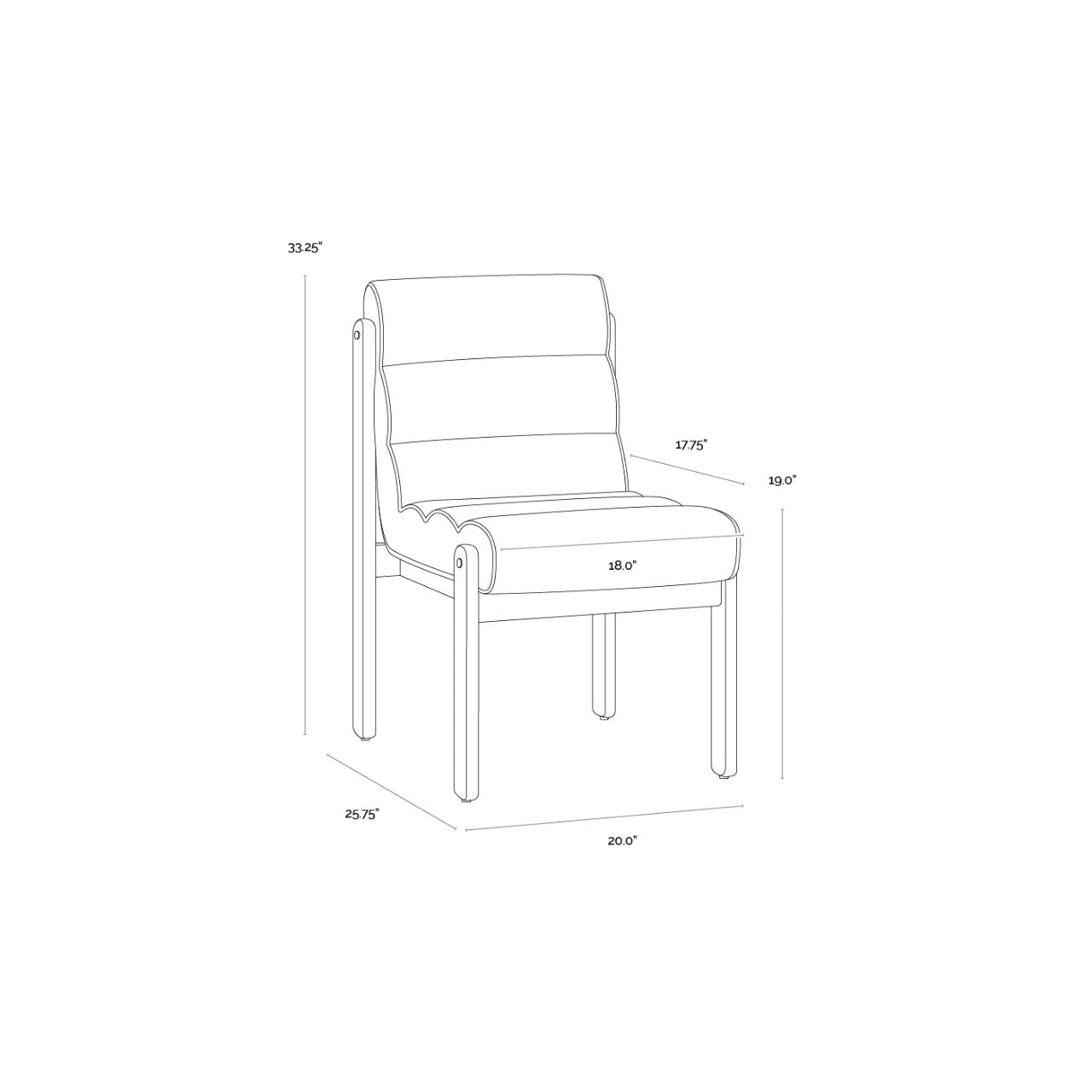 SP - BERTIE DINING CHAIR