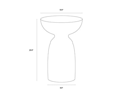 SP - GOYA BLACK END TABLE