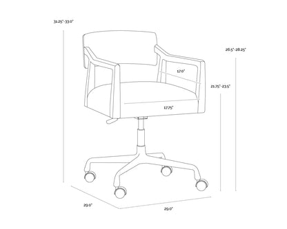 SP - KEAGAN OFFICE CHAIR