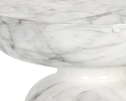 SP - LUCIDA MARBLE SIDE TABLE