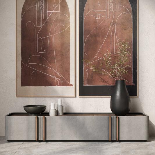 SP- JAMILLE MEDIA CONSOLE AND CABINET