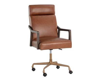 SP - COLLIN OFFICE CHAIR - BROWN