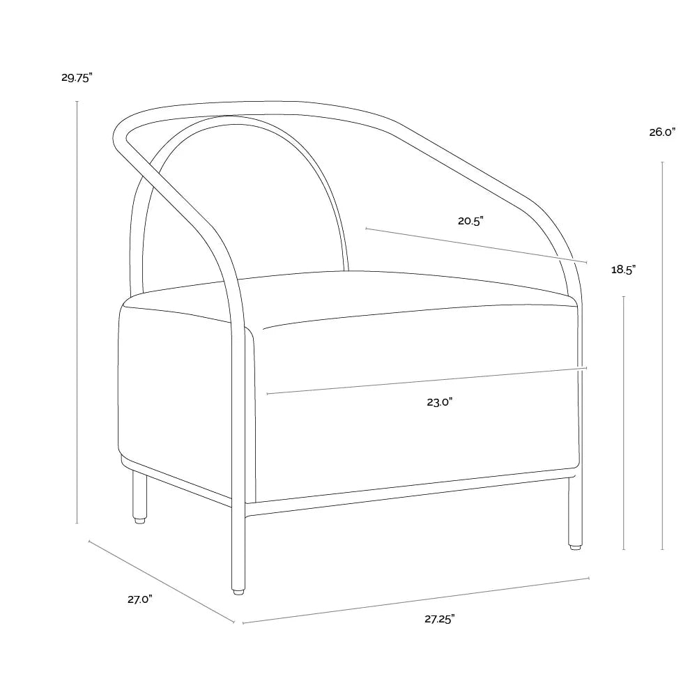 SP - CICERO LOUNGE CHAIR