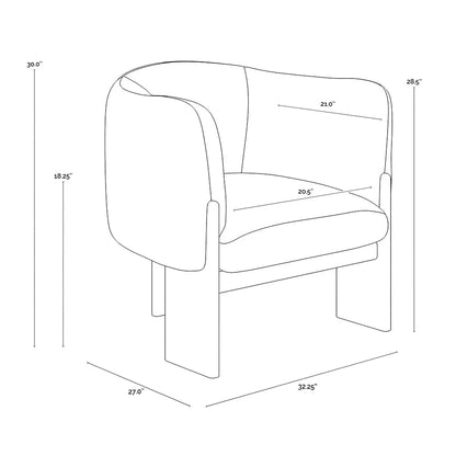 SP - TRINE LOUNGE CHAIR
