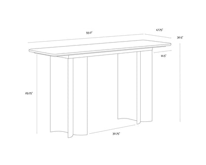 SP -  ASTARA CONSOLE TABLE