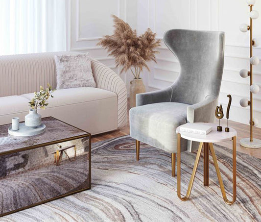 TV - AYA MARBLE SIDE TABLE