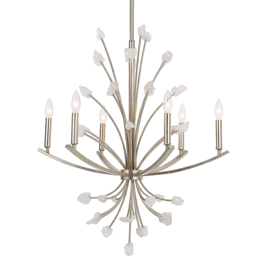 UT- JULIETTE 6 LT CHANDELIER