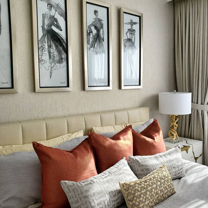 UT - FASHION SKETCHBOOK FRAMED PRINTS, SET OF 4