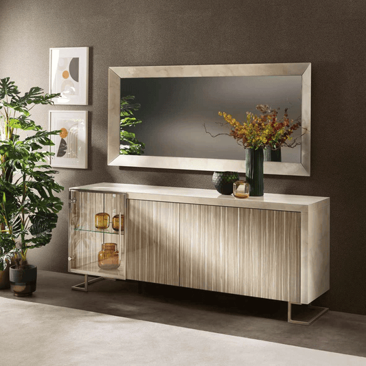 EF- Luce 4 Door Buffet w/ Mirror