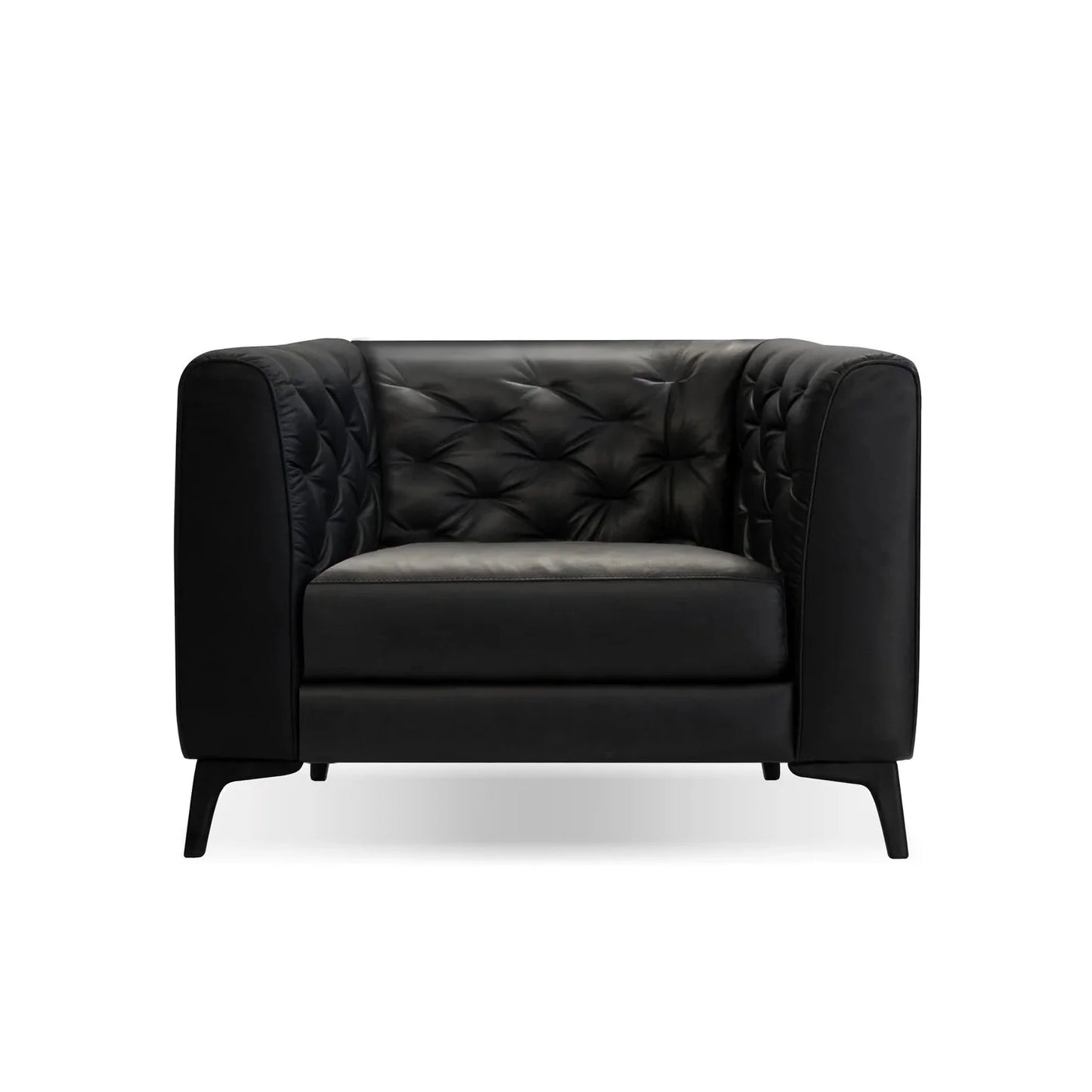 MB - DALTON LEATHER ARMCHAIR