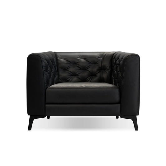 MB - DALTON LEATHER ARMCHAIR