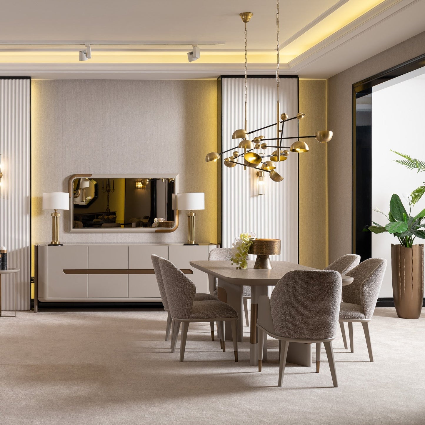 GB - MILANO DINING TABLE