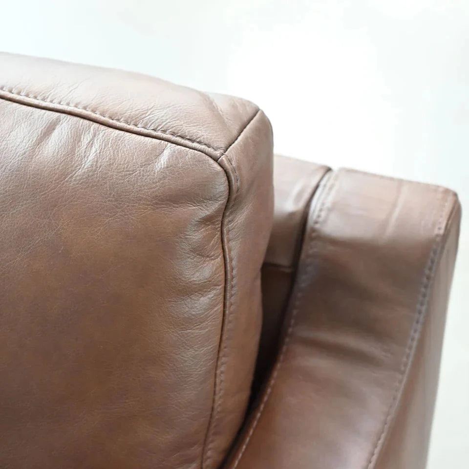 MB - CUFF SOFA IN CHOCOLATE BROWN