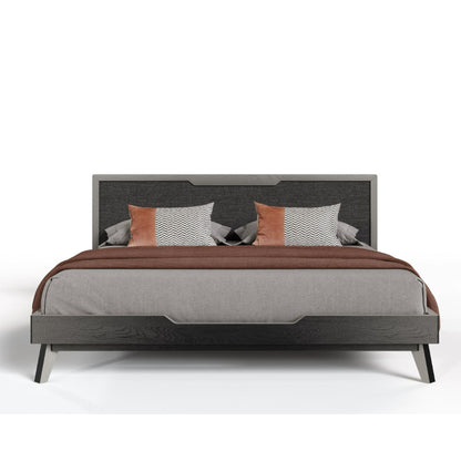 VG - NOVA DOMUS SORIA MODERN GREY WASH BED