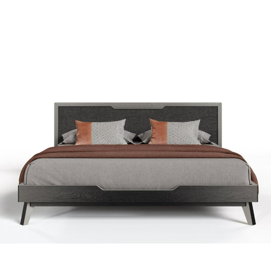 VG - NOVA DOMUS SORIA MODERN GREY WASH BED