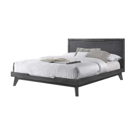 VG - NOVA DOMUS SORIA MODERN GREY WASH BED