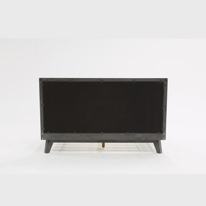 VG - NOVA DOMUS SORIA MODERN GREY WASH BED