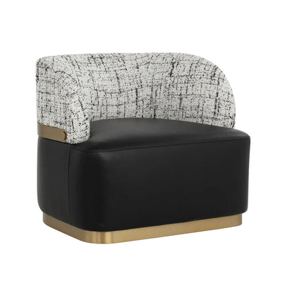 SP - BRINDA SWIVEL LOUNGE CHAIR BRAVO BLACK