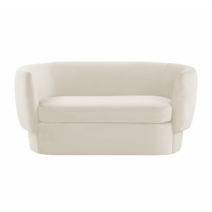 TV-Isabella Velvet Loveseat