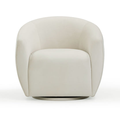 TV- Jordan Velvet Swivel Chair