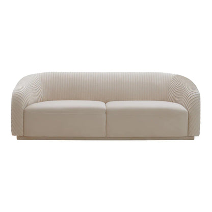TV - YARA PLEATED VELVET SOFA