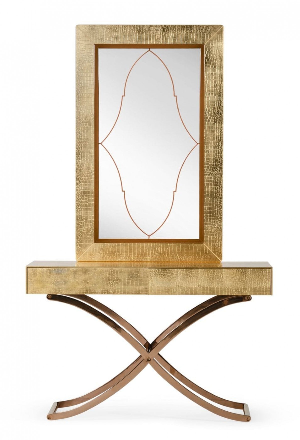 VG - A&X AVERSA MIRROR & CONSOLE TABLE