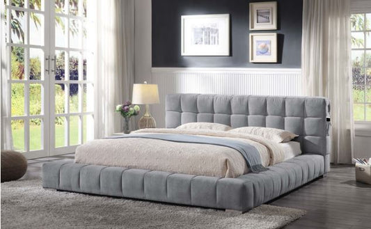 MZ-MODENA KING BED WITH USB
