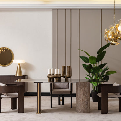 GB -MN- MARMO DINING TABLE