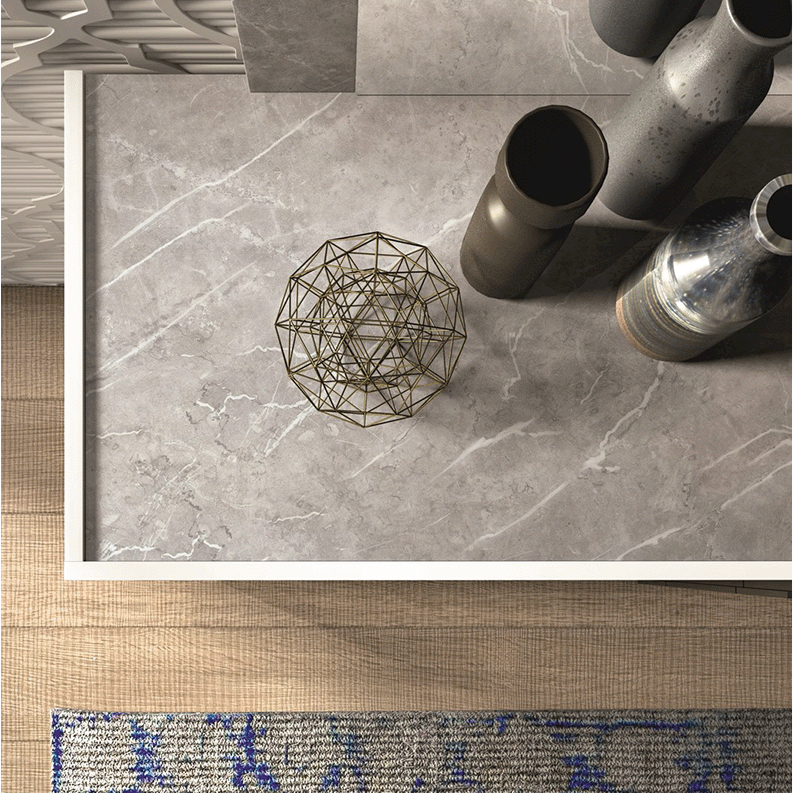 ST - WHITE MARA BED W/ LED LIGHT